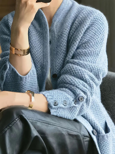 Miód – Przytulna Sweterkowa Kurtka