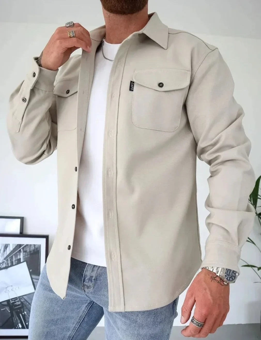 BENTON – KOSZULA JACKET CASUAL