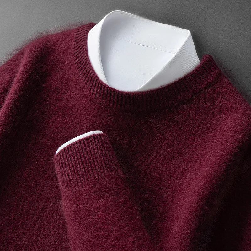 Andrzej Klasyczny Kaszmirowy Sweter