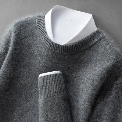 Andrzej Klasyczny Kaszmirowy Sweter