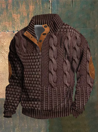 Henry - Retro Wygodny Sweter