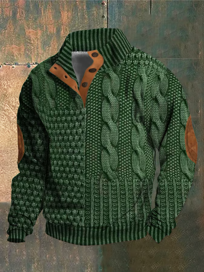 Henry - Retro Wygodny Sweter