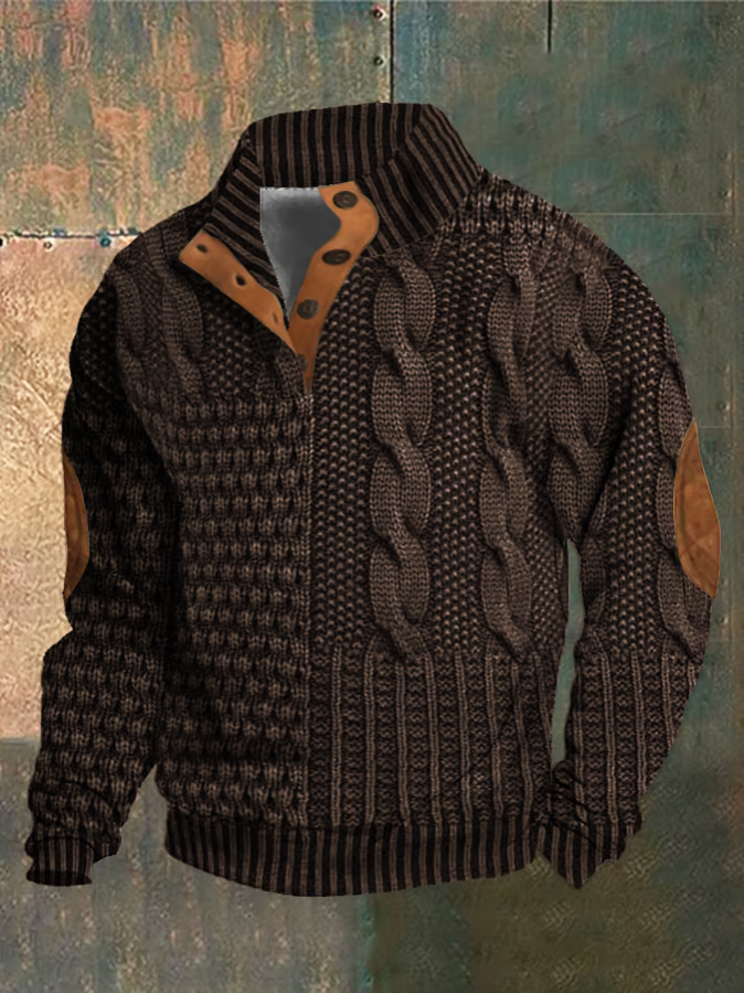 Henry - Retro Wygodny Sweter