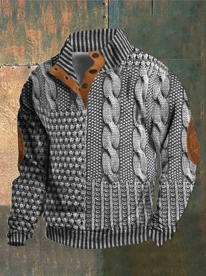 Henry - Retro Wygodny Sweter