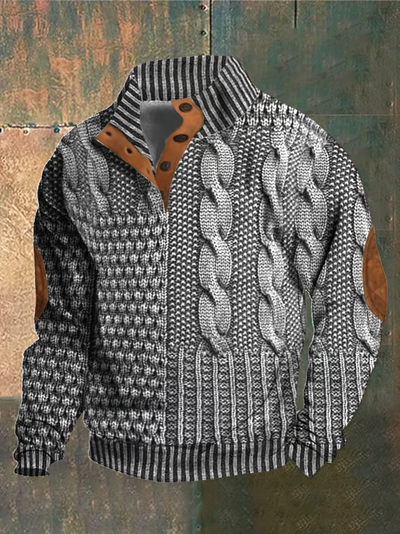 Henry - Retro Wygodny Sweter