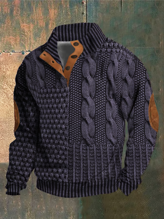Henry - Retro Wygodny Sweter